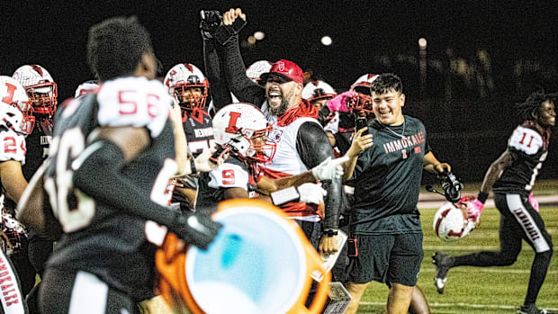 Third-year coach James Delgado has led Immokalee to a 10-1 record and a district championship this season.