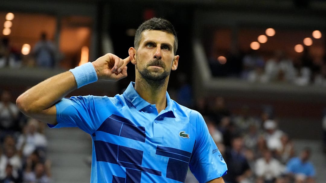 Novak Djokovic has unveiled an all-black Lacoste kit for the 2025 US Open. Novak Djokovic has unveiled an all-black Lacoste kit for the 2025 US Open.