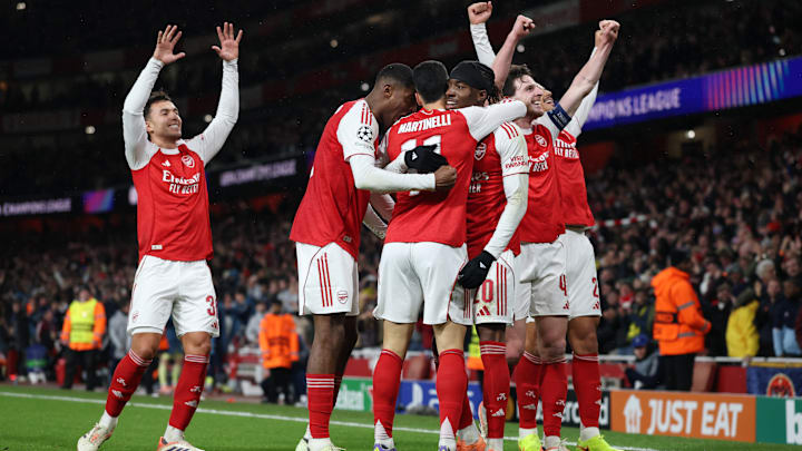 Arsenal é o único time que tem 100% de aproveitamento na Champions League 2025/26 Arsenal é o único time que tem 100% de aproveitamento na Champions League 2025/26