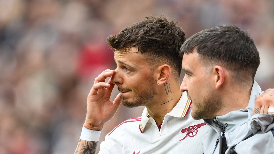 White was left devastated by the injury