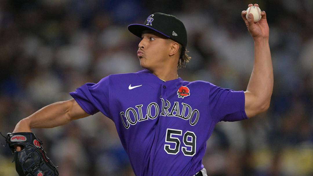 Colorado Rockies relief Welinton Herrera.