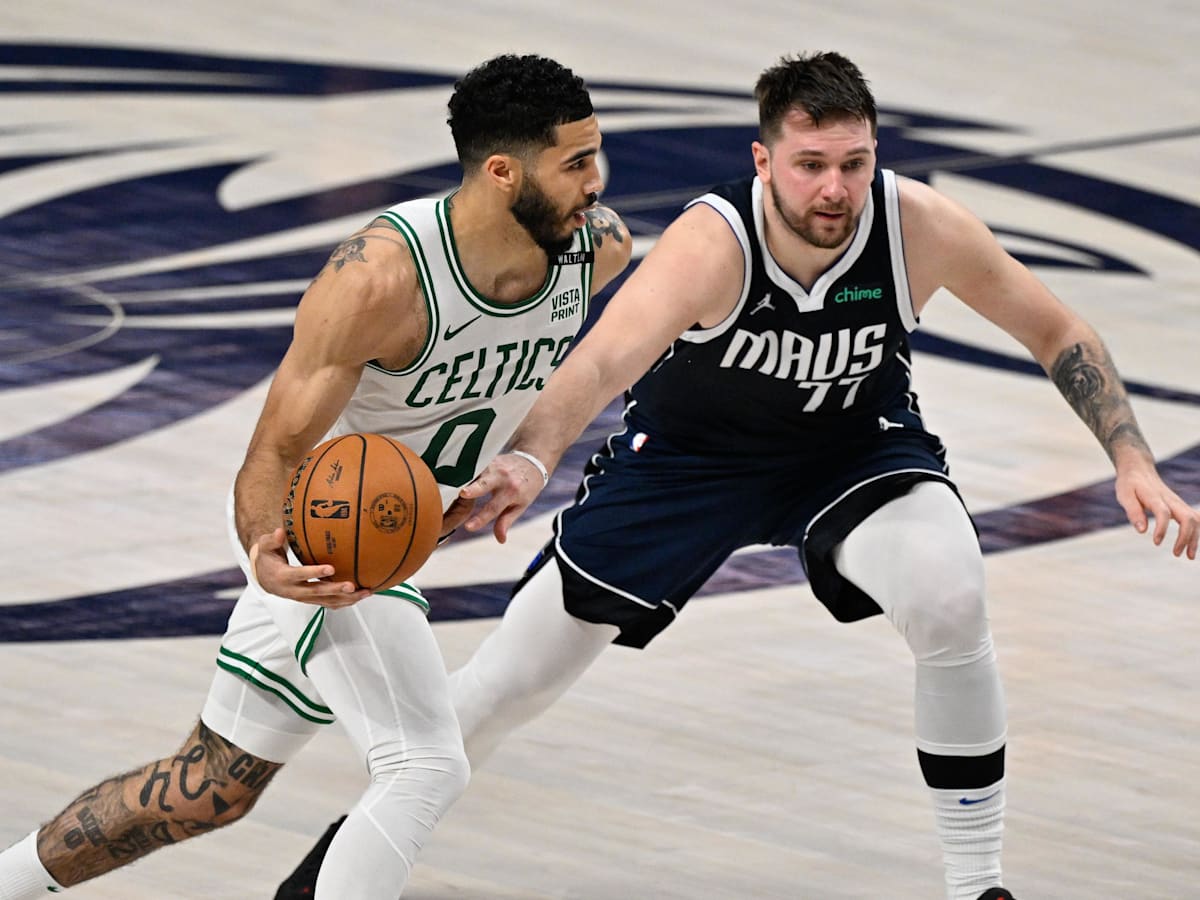 Celtics' Jayson Tatum Seemingly Throws Shade at Luka Doncic Following Lakers Debut