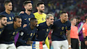 Antoine Griezmann, Kylian Mbappé, Ousmane Dembélé, Olivier Giroud, Jules Kounde, Raphaël Varane, Hugo Lloris, Theo Hernández