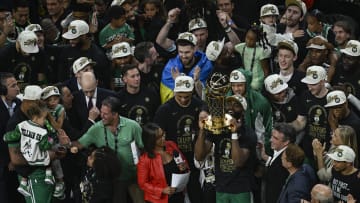 The Boston Celtics are stamped as one of the best teams ever