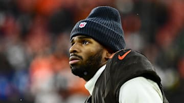 Cleveland Browns quarterback Shedeur Sanders