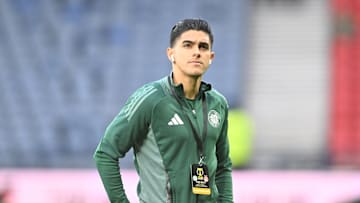 Celtic v Aberdeen Premier Sports Cup Luis Palma of Celtic arrives during the Premier Sports Cup Semi-final match between Celtic and Aberdeen at Hampden Park, Glasgow UK Newspapers OUT Copyright: xJamiexJohnstonx FIL-20868-0040