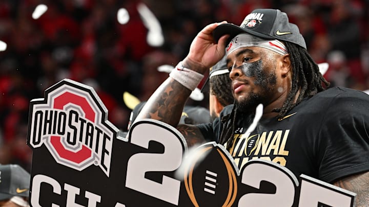 Ohio State Buckeyes' Tyleik Williams at 2025 CFP National Championship