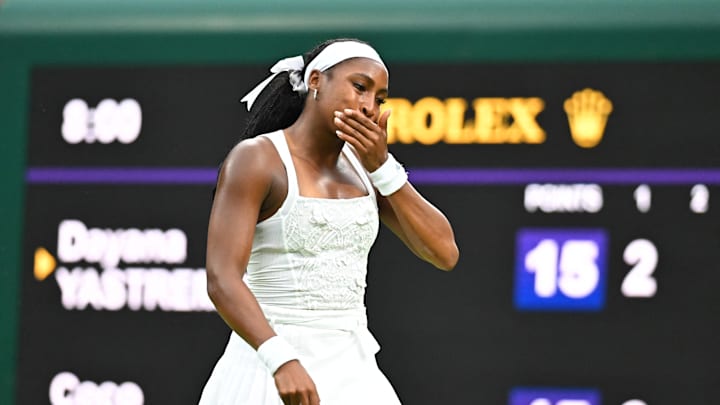 Coco Gauff and Jessica Pegula's upsets made tennis history at Wimbledon. Coco Gauff and Jessica Pegula's upsets made tennis history at Wimbledon.