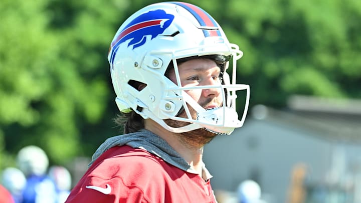 Buffalo Bills quarterback Josh Allen is coming off an MVP season in 2024. Buffalo Bills quarterback Josh Allen is coming off an MVP season in 2024.