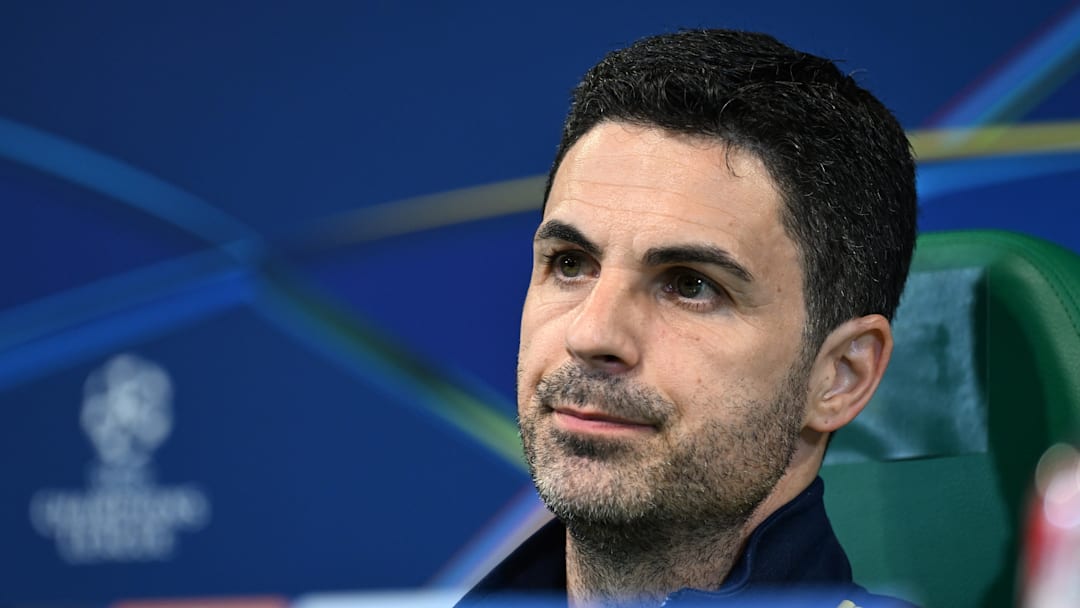 Arsenal FC Training Session And Press Conference - UEFA Champions League 2025/26 Quarter-Final First Arsenal FC Training Session And Press Conference - UEFA Champions League 2025/26 Quarter-Final First