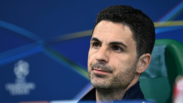 Arsenal FC Training Session And Press Conference - UEFA Champions League 2025/26 Quarter-Final First