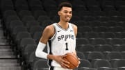 Wembanyama fue elegido por los Spurs