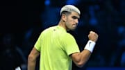 Carlos Alcaraz was expected to debut his signature Nike logo at the 2025 ATP Finals.