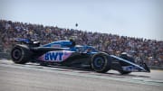 Oct 22, 2023; Austin, Texas, USA; BWT Alpine F1 driver Pierre Gasly (10) of Team France drives during the 2023 United States Grand Prix at Circuit of the Americas. Mandatory Credit: Jerome Miron-USA TODAY Sports