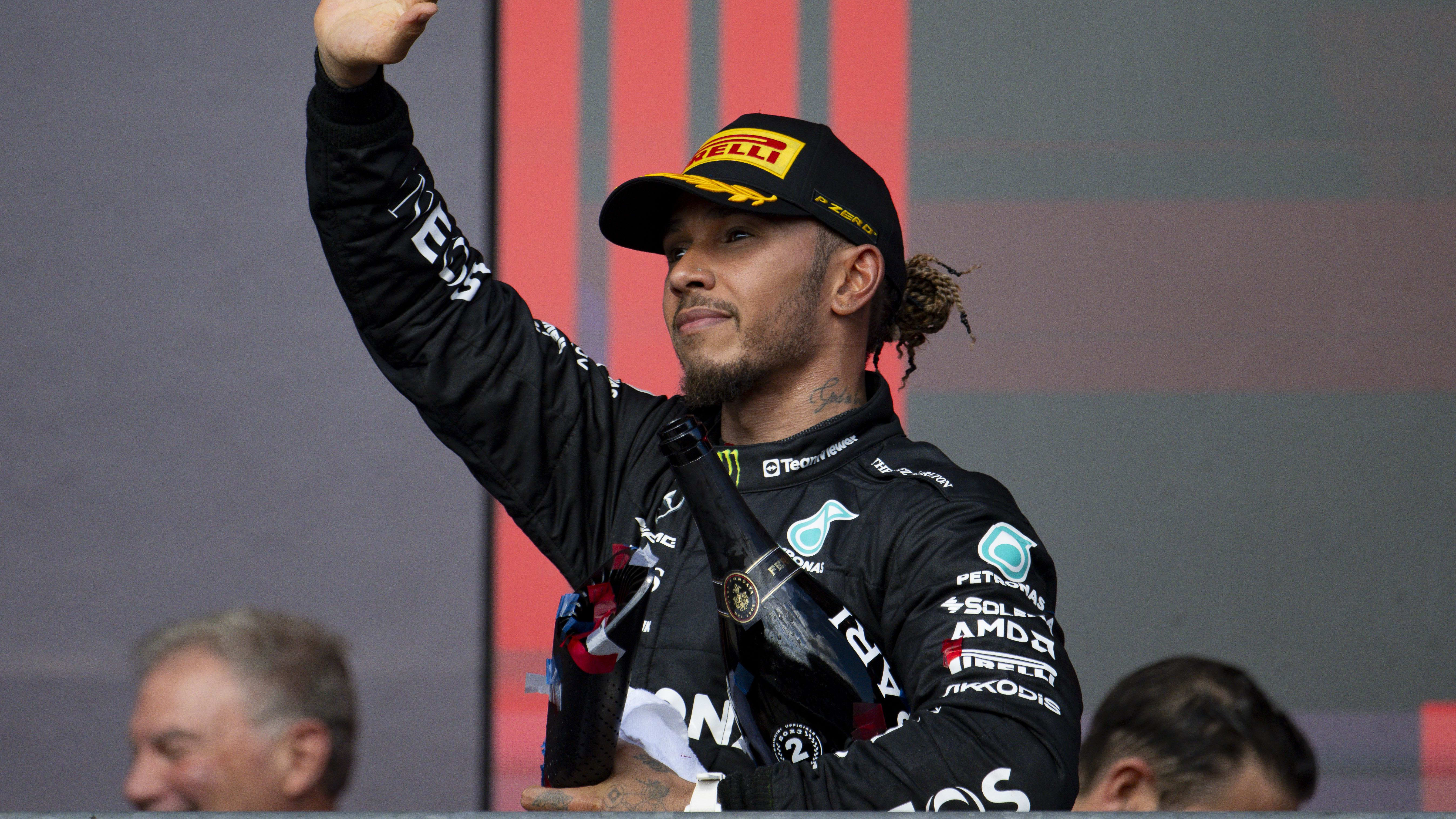 Oct 22, 2023; Austin, Texas, USA; Mercedes AMG Petronas Motorsport driver Lewis Hamilton (44) of