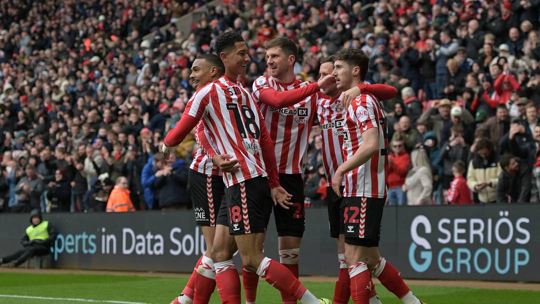Trai Hume Celebrates His Goal Against Millwall In The EFL Champiosnhip