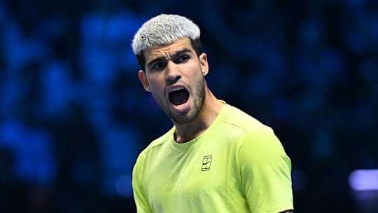 Carlos Alcaraz dealt with a hostile crowd at the 2025 ATP Finals.