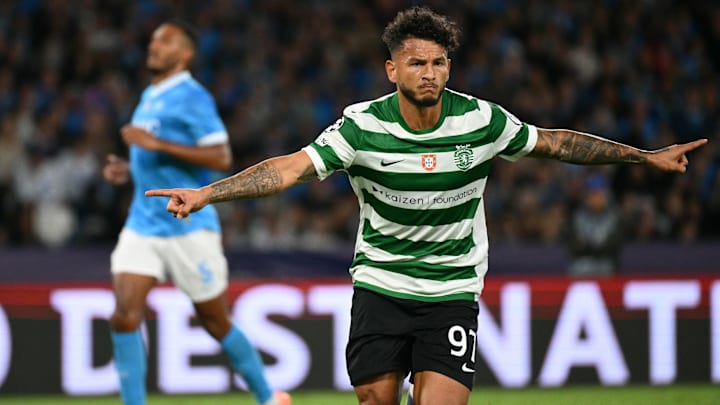 L'ancien Marseillais Luis Suarez brille au Sporting. L'ancien Marseillais Luis Suarez brille au Sporting.