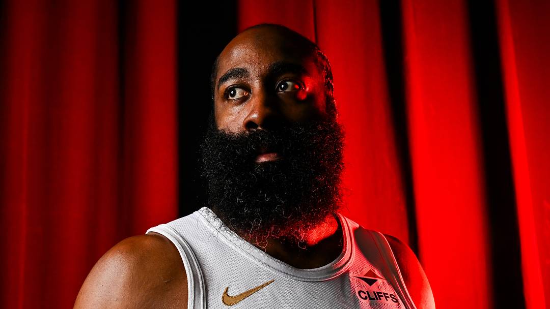 Sep 28, 2026; Cleveland, OH, USA; Cleveland Cavaliers guard James Harden (1) poses for a photo during media day at Rocket Arena. Mandatory Credit: Ken Blaze-Imagn Images Sep 28, 2026; Cleveland, OH, USA; Cleveland Cavaliers guard James Harden (1) poses for a photo during media day at Rocket Arena. Mandatory Credit: Ken Blaze-Imagn Images