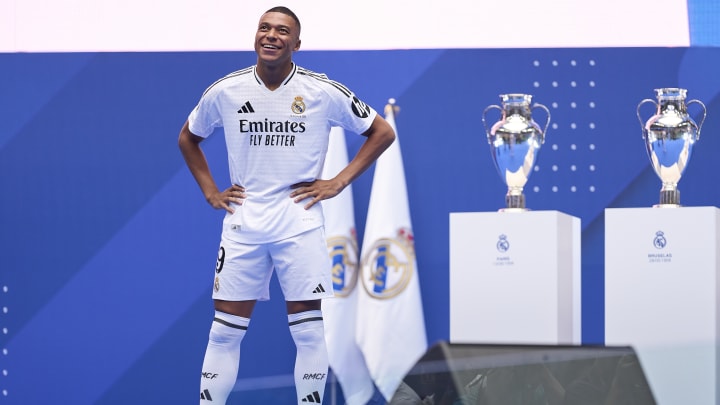 Real Madrid Unveils New Signing Kylian Mbappe