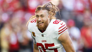 George Kittle can still use smelling salts.
