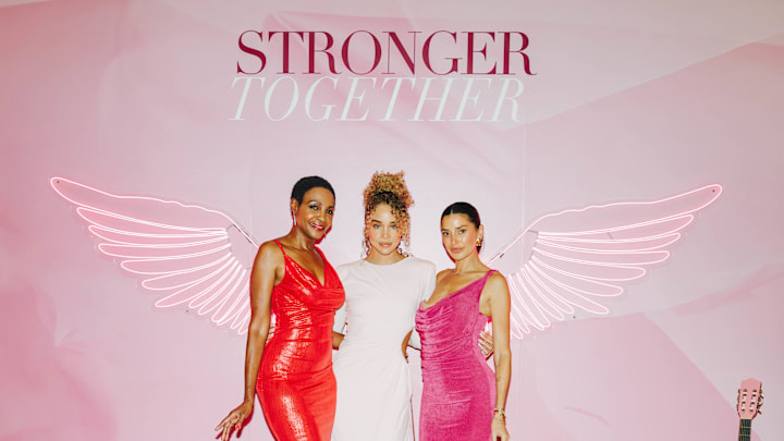 Roshumba Williams, Jasmine Sanders and Nicole Williams English Roshumba Williams, Jasmine Sanders and Nicole Williams English