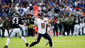 Chicago Bears quarterback Caleb Williams