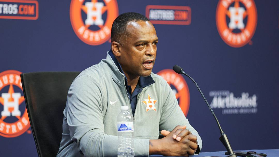 Houston Astros general manager Dana Brown. Mandatory Credit: Troy Taormina-USA TODAY Sports