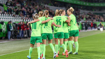 Viel zu bejubeln gab es für die Wölfinnen im Spiel gegen Frankfurt