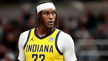 Former Indiana Pacers center Myles Turner (33)