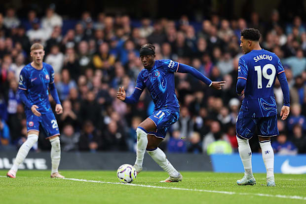 Cole Palmer, Noni Madueke and Jadon Sancho