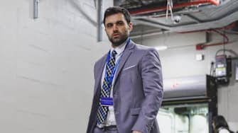 New "Voice of the Huskers" Kyle Crooks while working at Florida.