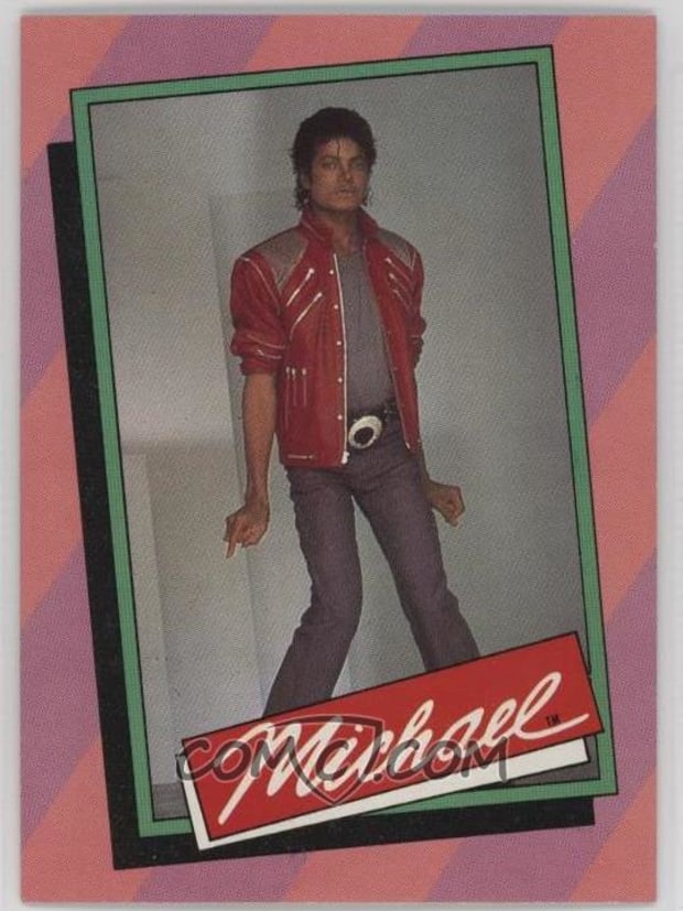 1984 Topps Michael Jackson #7