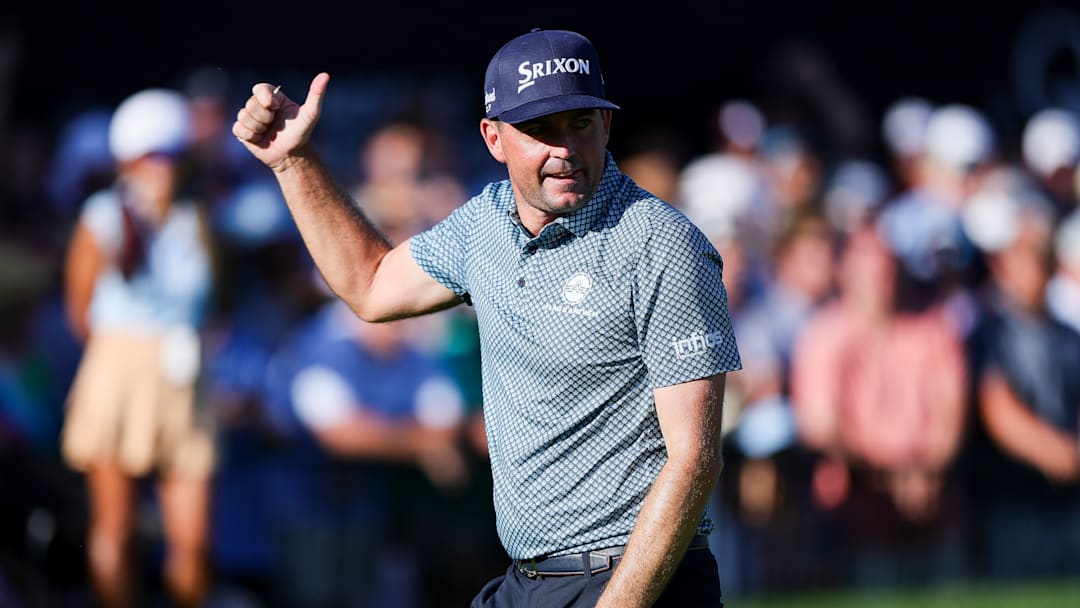2025 PGA Championship - Final Round; Team USA captain and former St. John's golf star Keegan Bradley