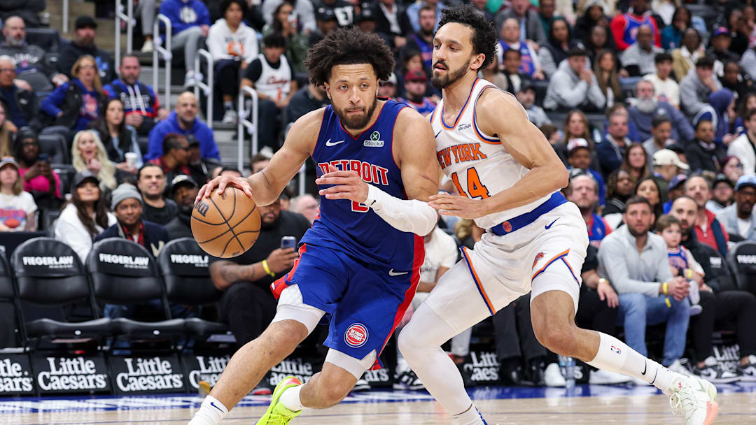 New York Knicks v Detroit Pistons