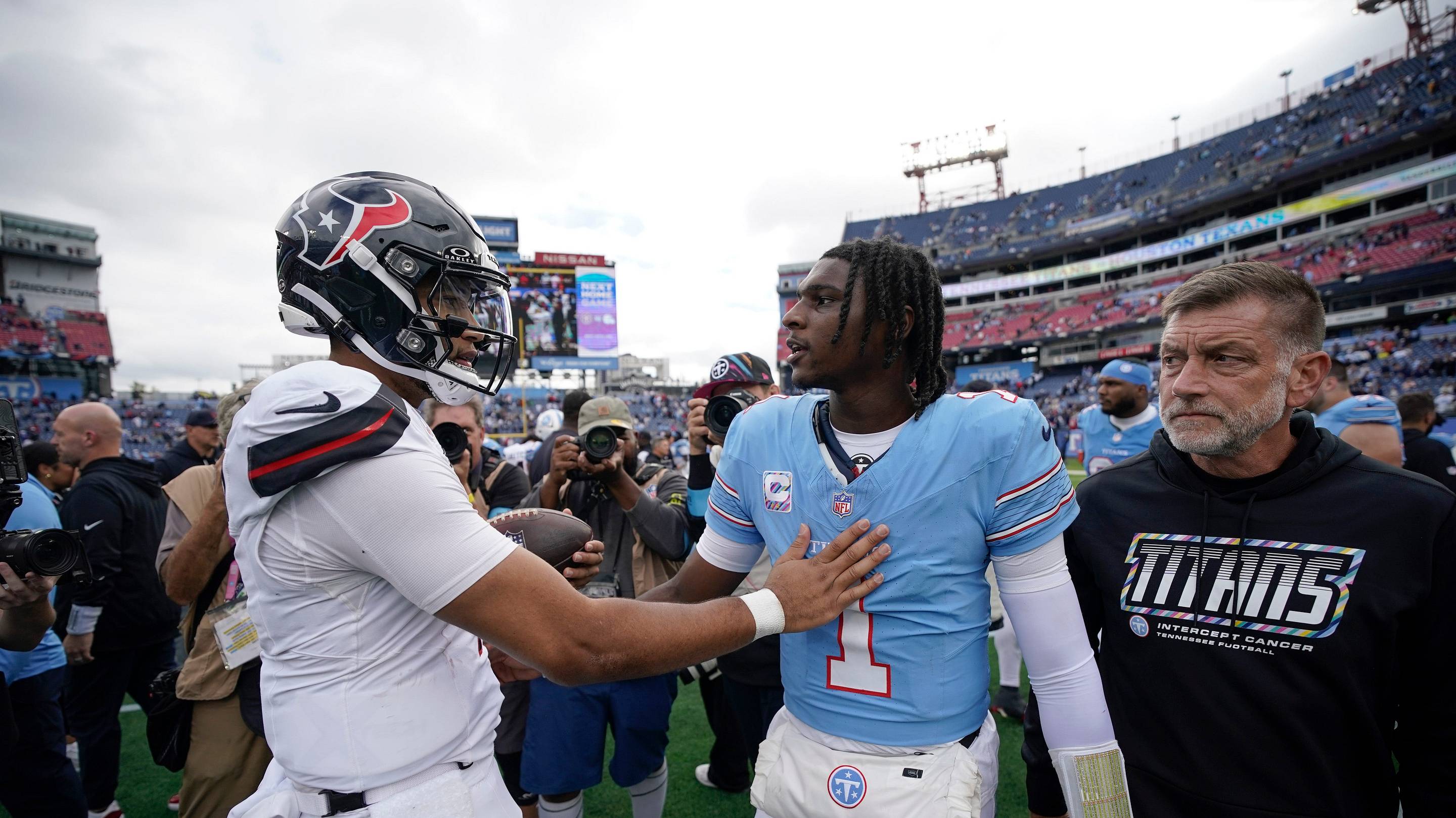 Titans’ latest setback raises serious questions about Cam Ward’s support