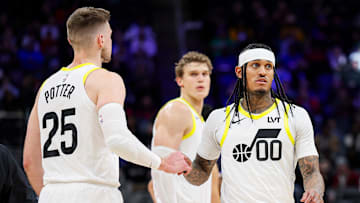 Utah Jazz v Detroit Pistons