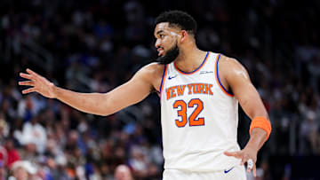 New York Knicks v Detroit Pistons