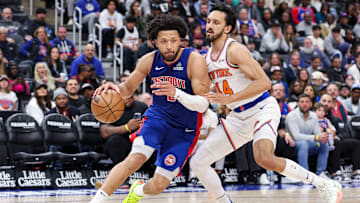 New York Knicks v Detroit Pistons