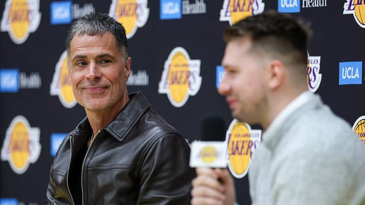 Los Angeles Lakers Introduce Luka Doncic, Maxi Kleber & Markieff Morris