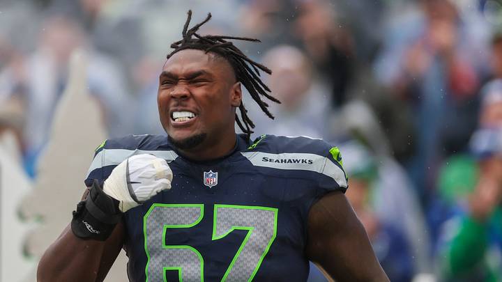 Charles Cross of the Seattle Seahawks