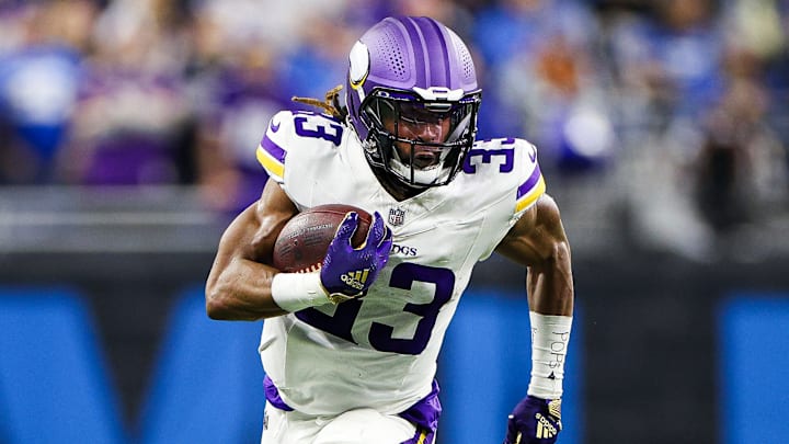 Minnesota Vikings running back Aaron Jones