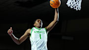 St. Mary’s forward Cameron Williams (1) dunks 