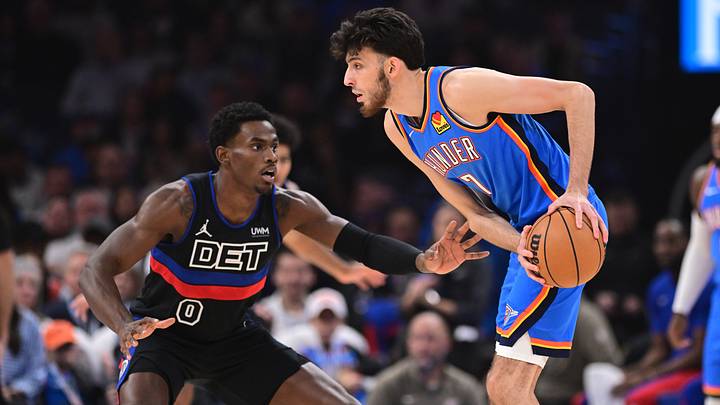 Detroit Pistons v Oklahoma City Thunder