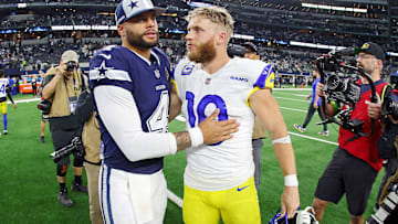 Los Angeles Rams Cooper Kupp v Dallas Cowboys Dak Prescott