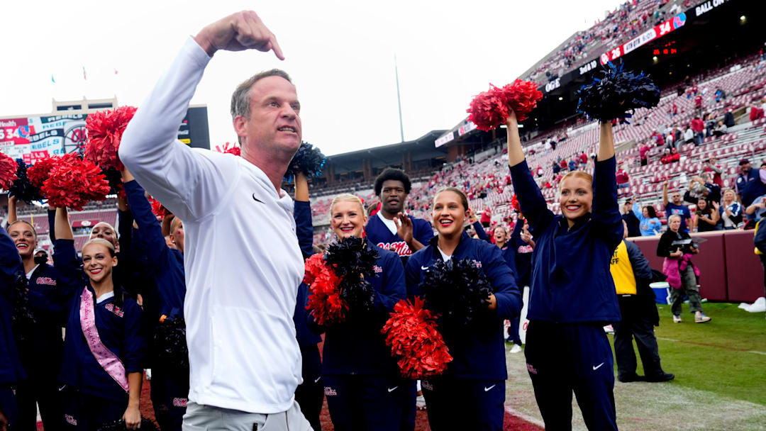 Ole Miss coach Lane Kiffin