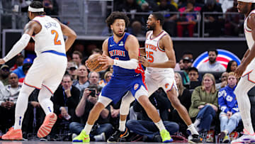 New York Knicks v Detroit Pistons