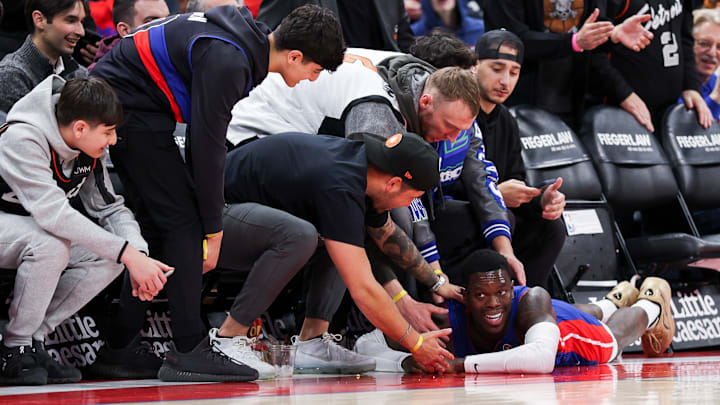 New York Knicks v Detroit Pistons