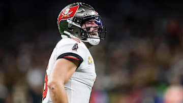 Baker Mayfield shouted out Sean Tucker after the Tampa Bay Buccaneers blowout win over the New Orleans Saints.