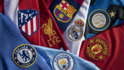 The Club Badges of Manchester City and Tottenham Hotspur